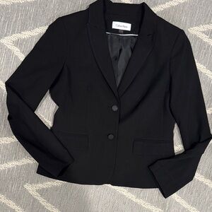 Calvin Klein Women's Classic Black Suit Jacket